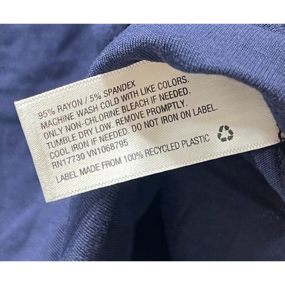 A New Day - Women's Slim Fit Tank Top - Navy Blue - Medium - Picture 10 of 14